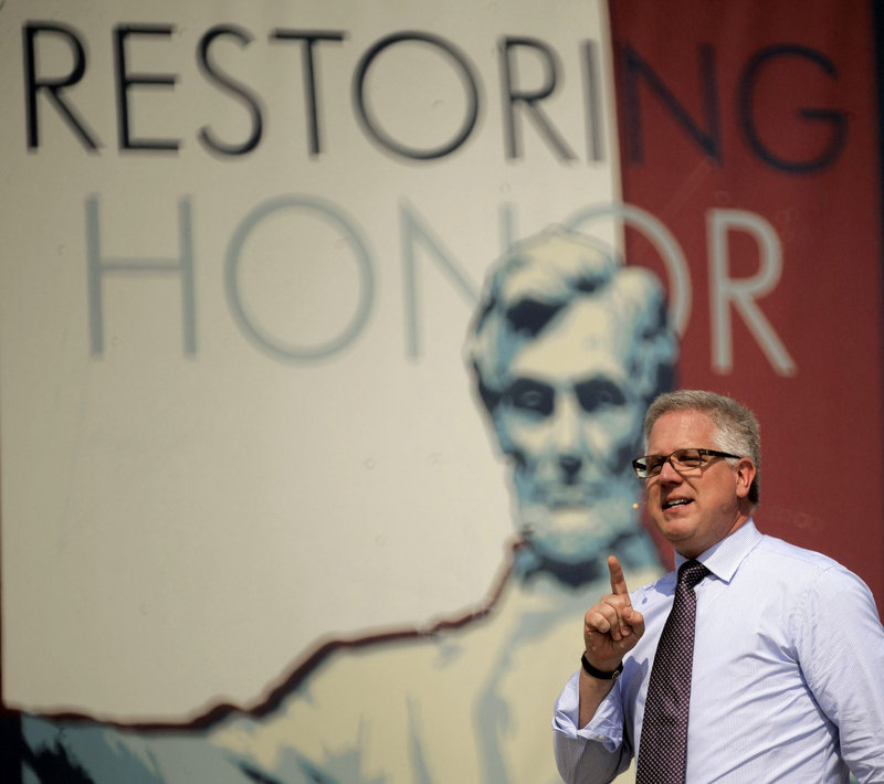Glenn Beck, speaking at his rally Aug. 28 in Washington, has offended some fellow Latter-day Saints with his comments, including questions about President Obama’s faith.