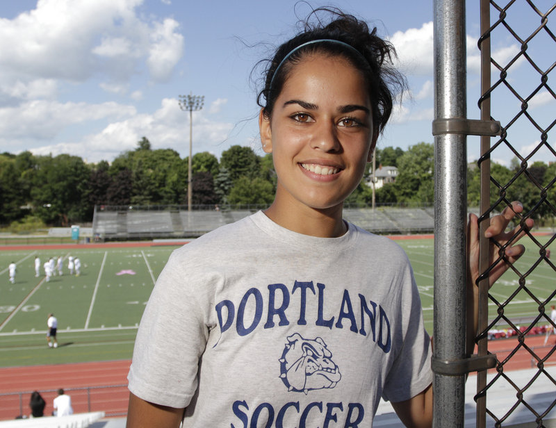 Mashale Nabi plays for the Portland girls' soccer team and observes the Muslim holy month of Ramadan by not eating or drinking anything from sunup to sundown.
