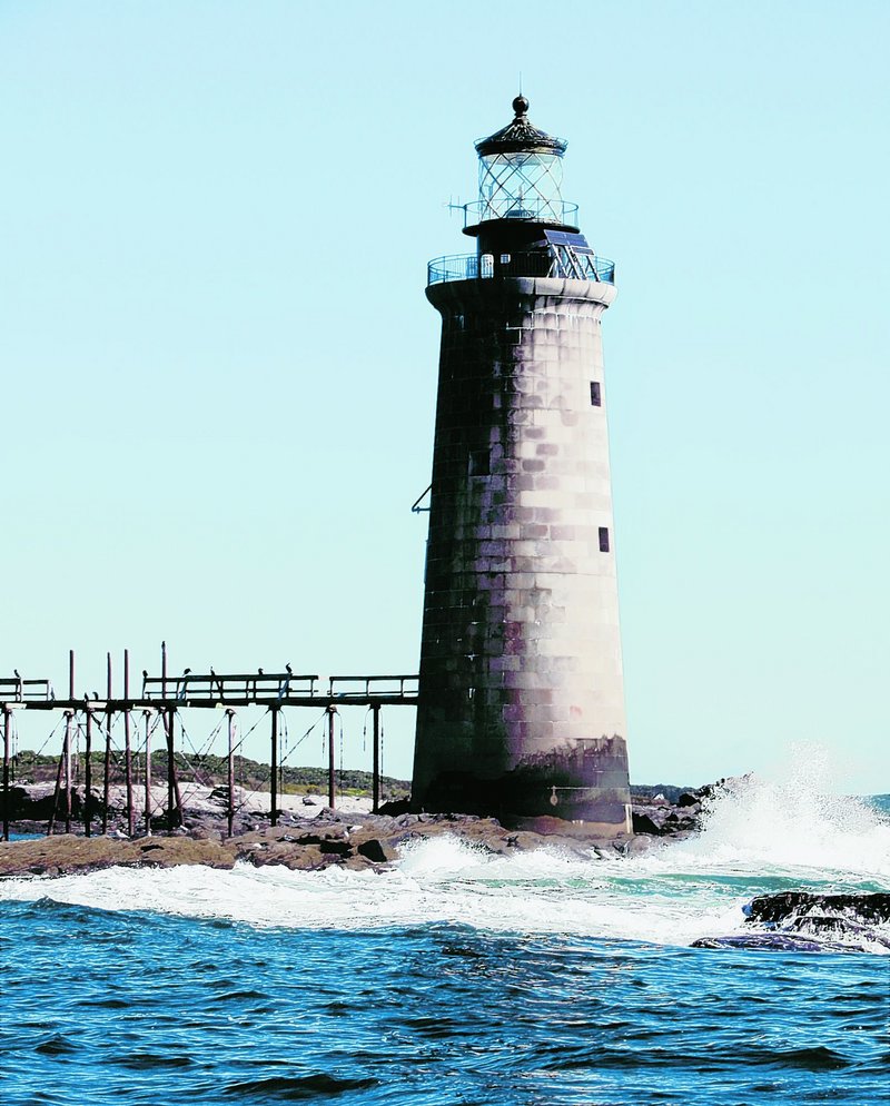 The Coast Guard has put Ram Island Ledge Light in Casco Bay up for sale. A bidder known only as “AGIRARD” offered $100,000 on Tuesday.