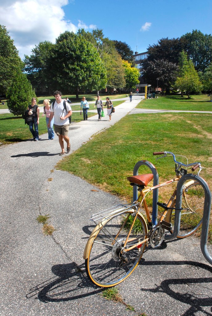 The American Institute for Economic Research rated Portland one of the nation’s most livable small cities for students at the University of Southern Maine, above, and other colleges.