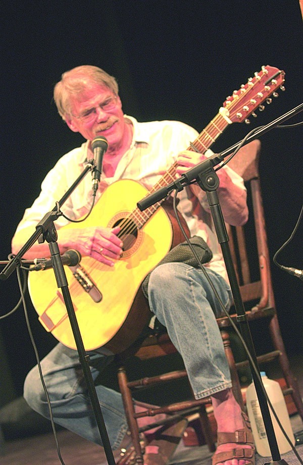 Gordon Bok performs on Sunday in Portland.