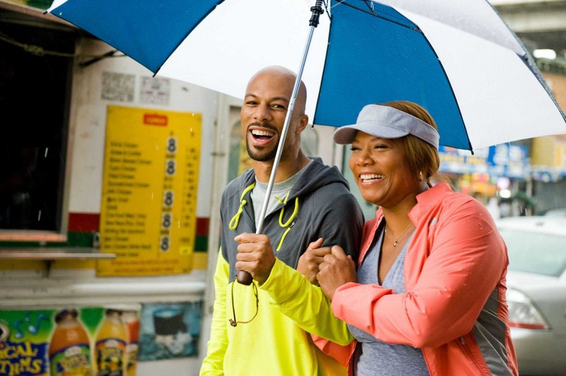 Common and Queen Latifah in "Just Wright."