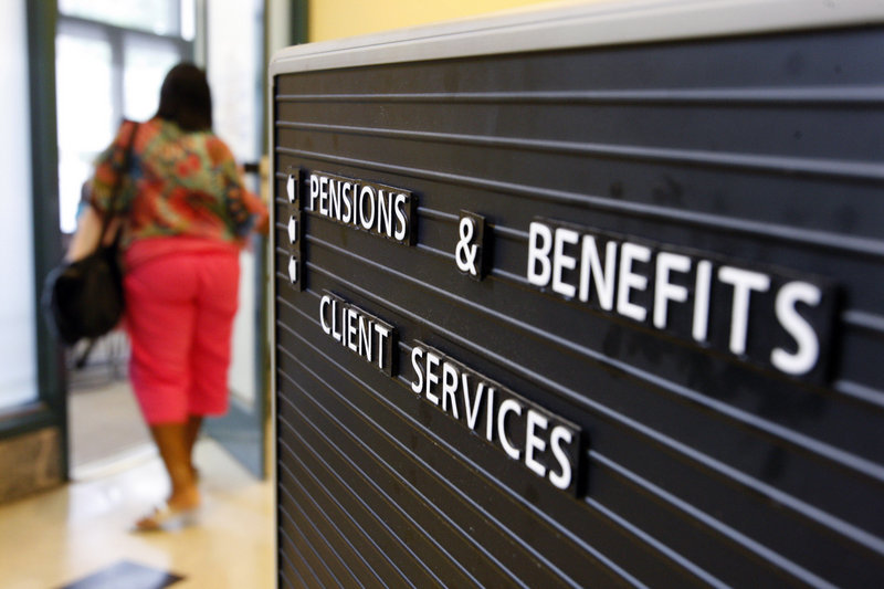 The office of New Jersey’s Division of Pensions and Benefits in Trenton, N.J., has had lines lately. The number of public employee retirements in New Jersey is up nearly 50 percent this year, partly because of concerns that pension benefits could be cut.
