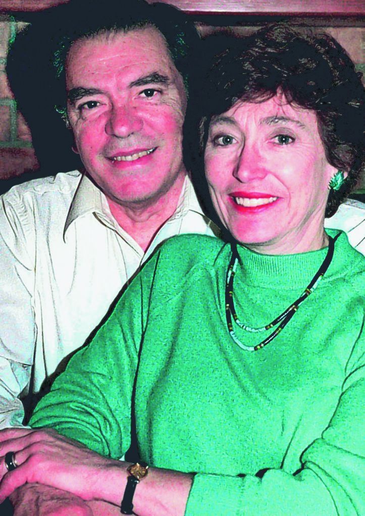 Leo Mascheroni and his wife, Marjorie, are shown in a 1988 photo. They are charged with selling secrets to Venezuela.