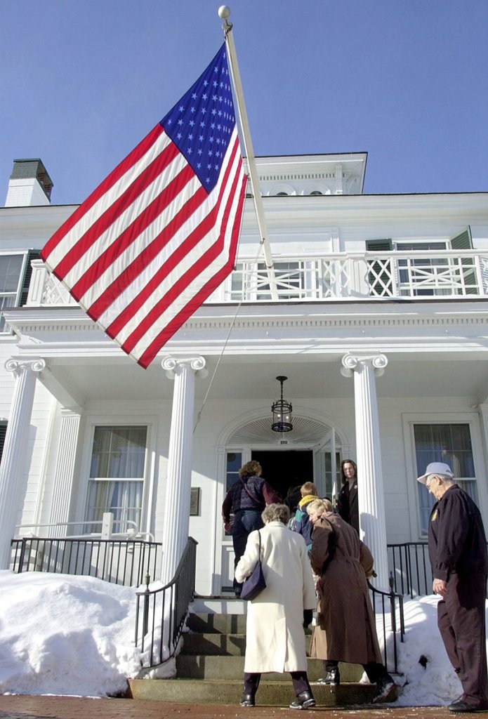Gov. Baldacci hosted an open house at the Blaine House, the official governor's residence, when he took office in 2003. Readers give their choices to host the next such event.