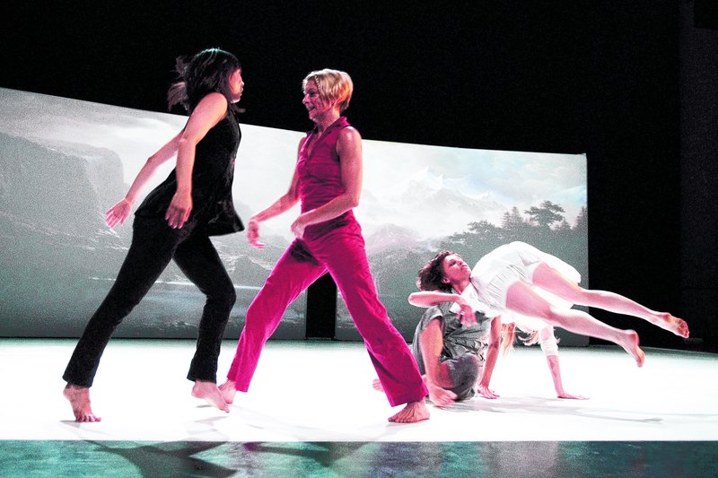 The Adele Myers Company, photographed by Arthur Fink at the 2009 Bates Dance Festival.