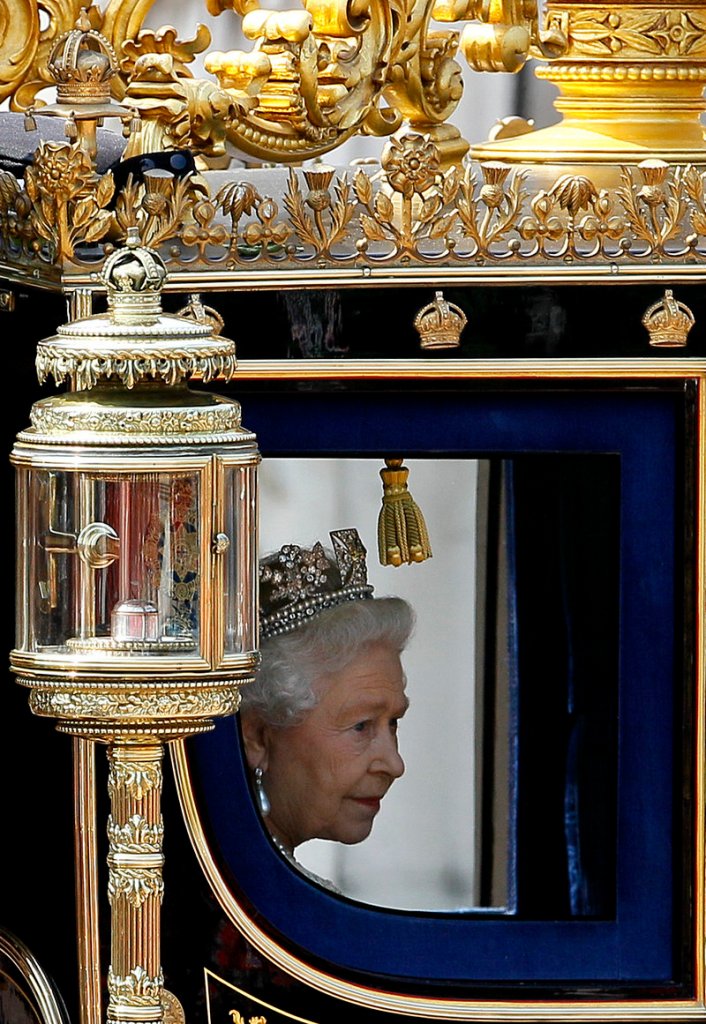 Britain’s Queen Elizabeth II is seen in May in London. An FOIrequest revealed that a government fund to subsidize heat for low-income Britons got an application in 2004 from Queen Elizabeth II, who wanted help for Buckingham Palace.