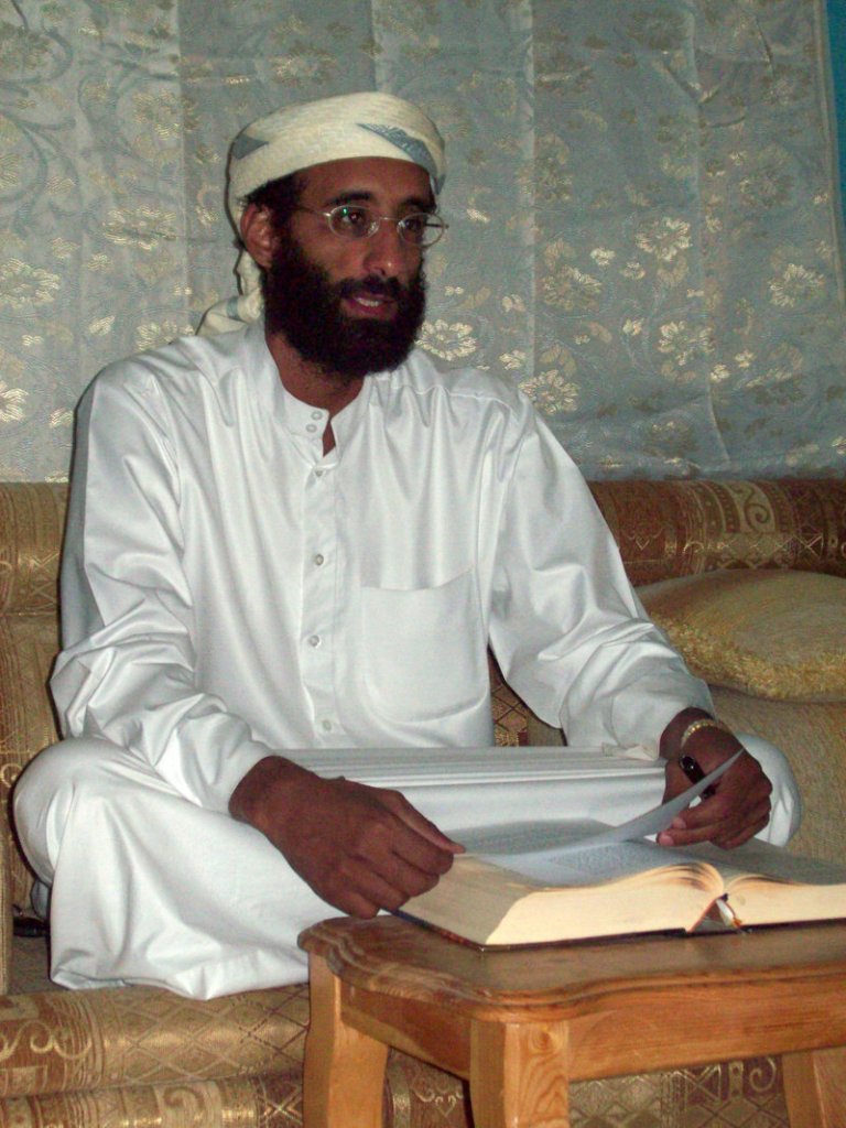 The Obama administration asked a judge in a court filing early Saturday to dismiss a lawsuit filed on behalf of the father of a U.S.-born radical cleric, Imam Anwar al-Aulaqi, shown here in Yemen.