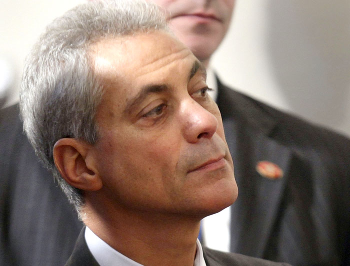 Former White House Chief of Staff Rahm Emanuel.