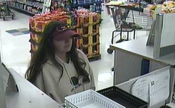 Police released this photo of the suspect in the robbery of the Hannaford pharmacy in Waterboro today.