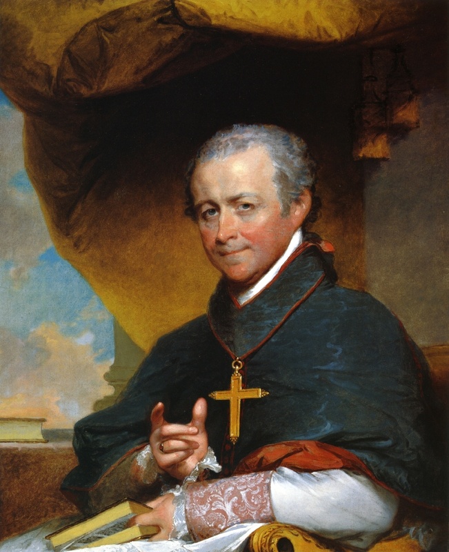 “The Good Bishop,” a painting of Bishop Cheverus, has been donated to Cheverus High School.
