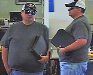These images compiled by the FBI show the so-called “burly bandit,” who robbed 11 banks in the Northeast.