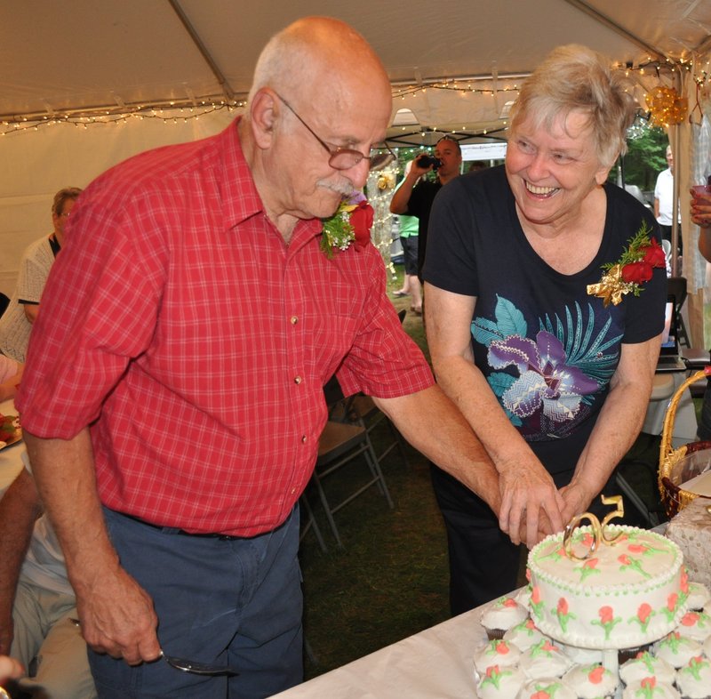 Priscilla Poitras and husband Bob celebrate their 50th anniversary this summer.