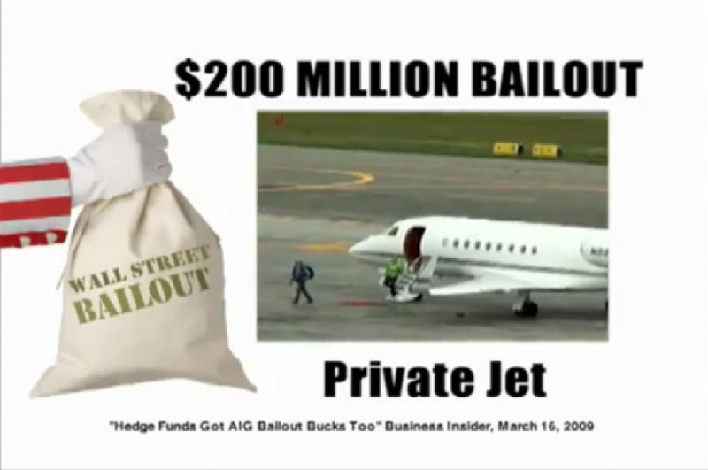 The ad plays on news that Chellie Pingree travels on a private plane.