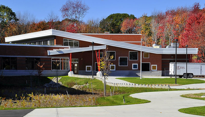A number of factors, including the replacement of Nathan Clifford and Baxter elementary schools with the new Ocean Avenue School, shown here, mean Portland's population is a good match for the number of elementary schools.