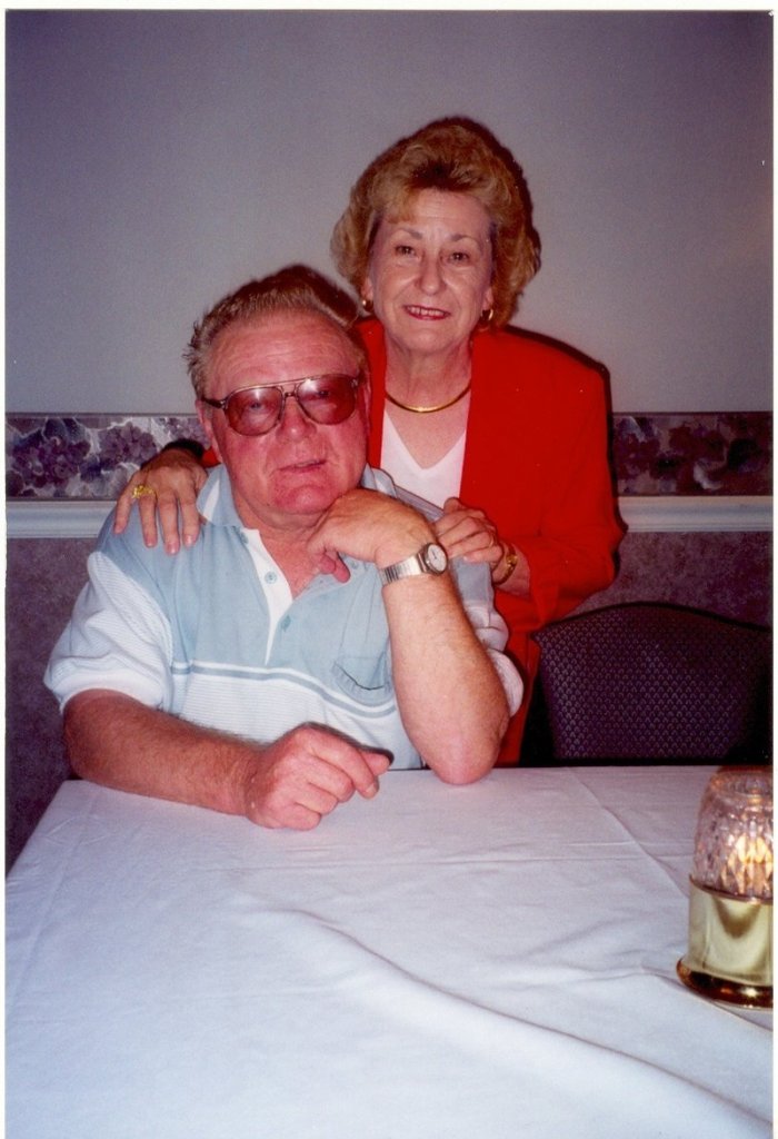 Hansjoachim “Red” Zimmermann with his wife, Liselotte. Mr. Zimmermann died Wednesday at age 76.