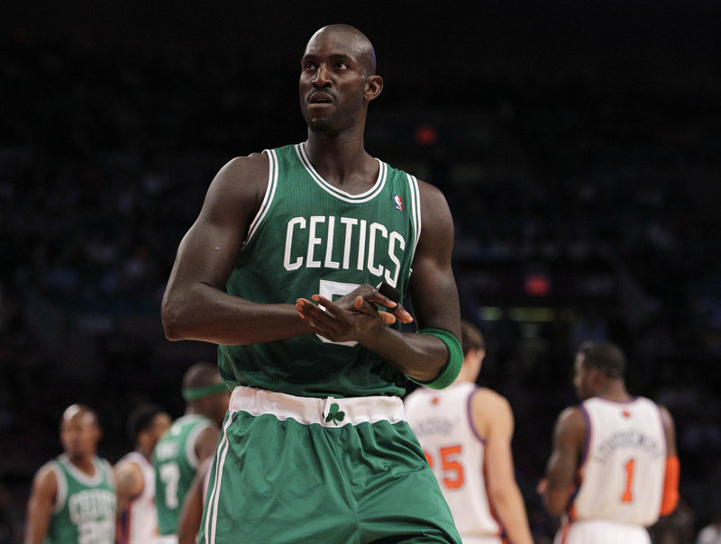 Kevin Garnett and Boston’s other stars expect to benefit from the presence of newly acquired veterans, including Shaquille O’Neal and Jermaine O’Neal.