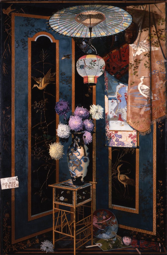 Haberle’s “Japanese Corner” (1898), oil on canvas.