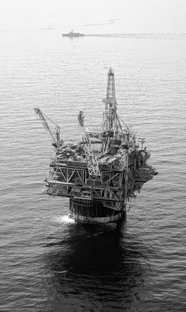 Back to work: Chevron is relying on its Genesis oil rig and others in the Gulf of Mexico to shore up profits.