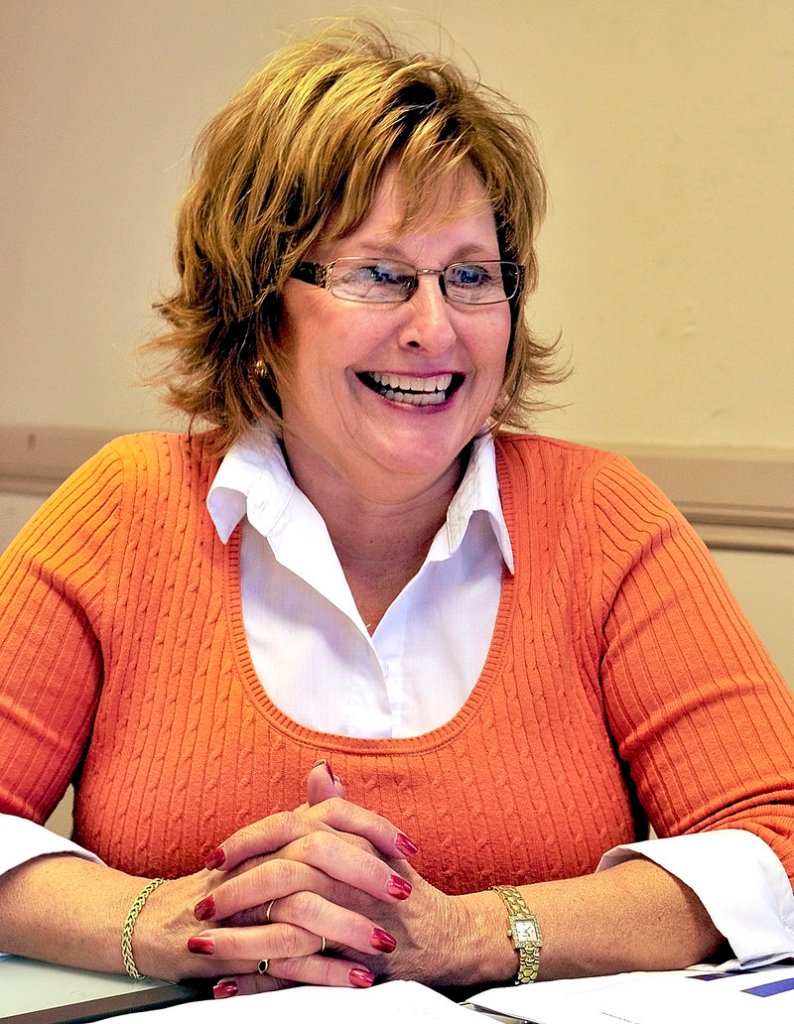 Ann LePage, wife of Republican candidate Paul LePage, works at Marden’s part-time and takes care of her mother.