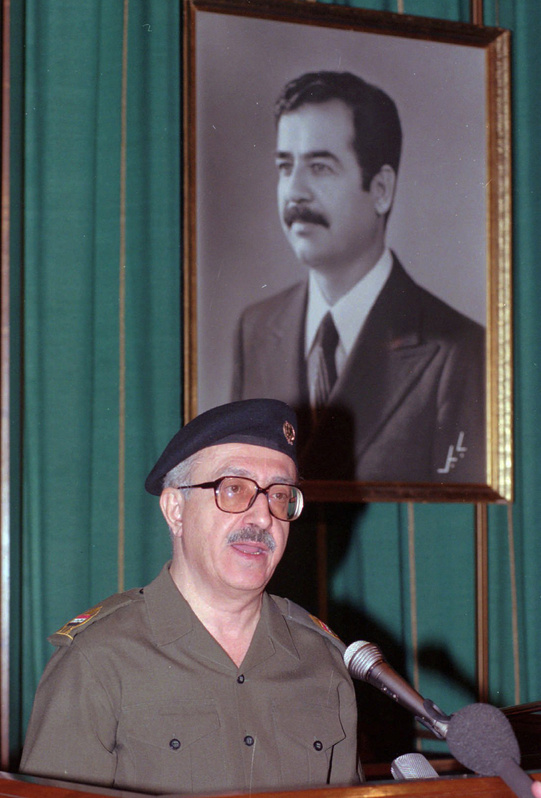 Tariq Aziz, Saddam Hussein's longtime foreign minister, was convicted Monday of terrorizing Shiite Kurds during the Iran-Iraq war and sentenced to 10 years in prison.