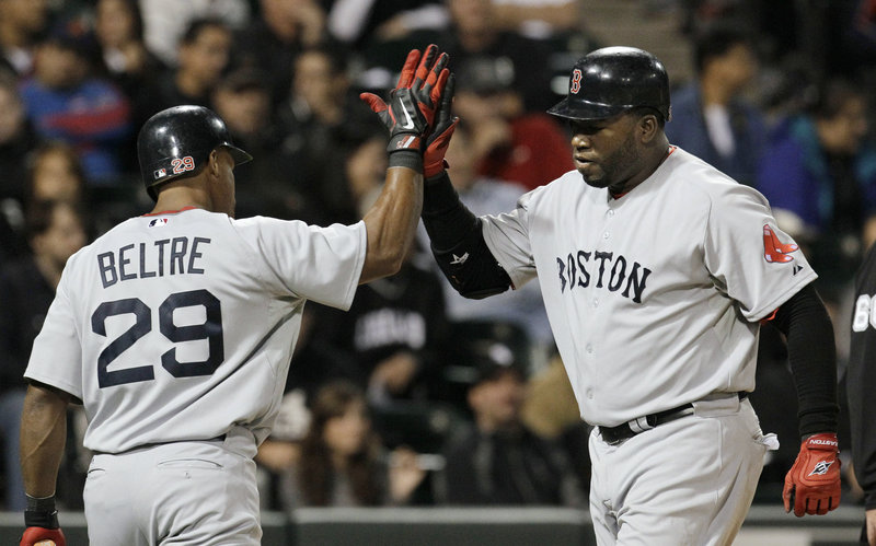 Adrian Beltre and David Ortiz are among the top Red Sox who are free agents this offseason. Chances are good that Beltre will move on and Ortiz will stay, says Tom Caron.