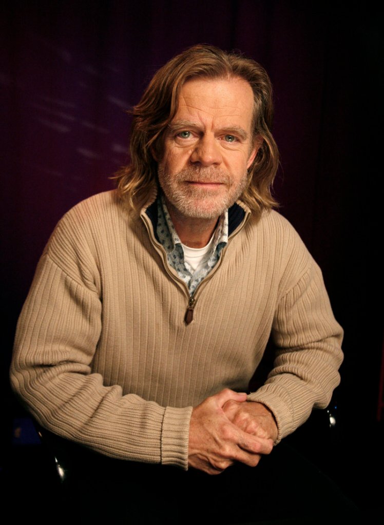 Actor William H. Macy poses for a portrait Wednesday in New York. Macy once baby-sat for Joan Cusack, his co-star in “Shameless,” a new Showtime series.