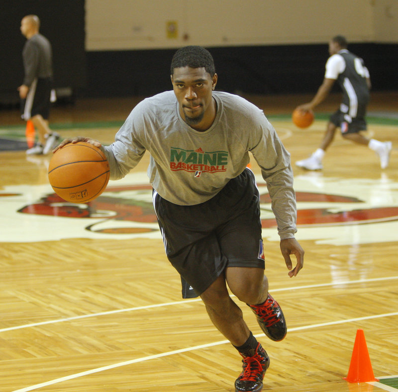 Former Syracuse guard Paul Harris, who missed all of last season with an injury, is healthy again and eager to show Red Claws staff and fans what he can do on the court.