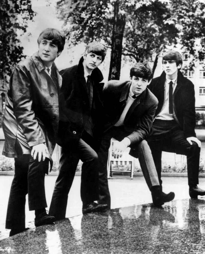 The Beatles – from left, John Lennon, Ringo Starr, Paul McCartney and George Harrison.