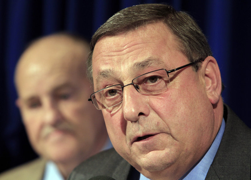 Gov. Paul LePage: "If DHHS finds that a municipality fails to comply with the law, it will cut off all General Assistance reimbursement to that community."