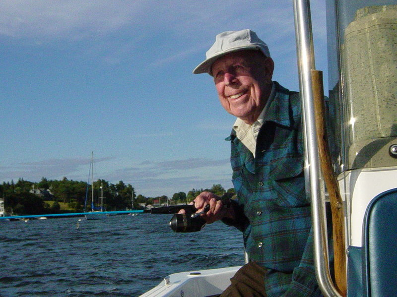 Clifford Henry Sinnett frequently took his family fishing off Bailey Island, or to one of the nearby islands to explore. Mr. Sinnett died Nov. 15 in Portland at age 91.