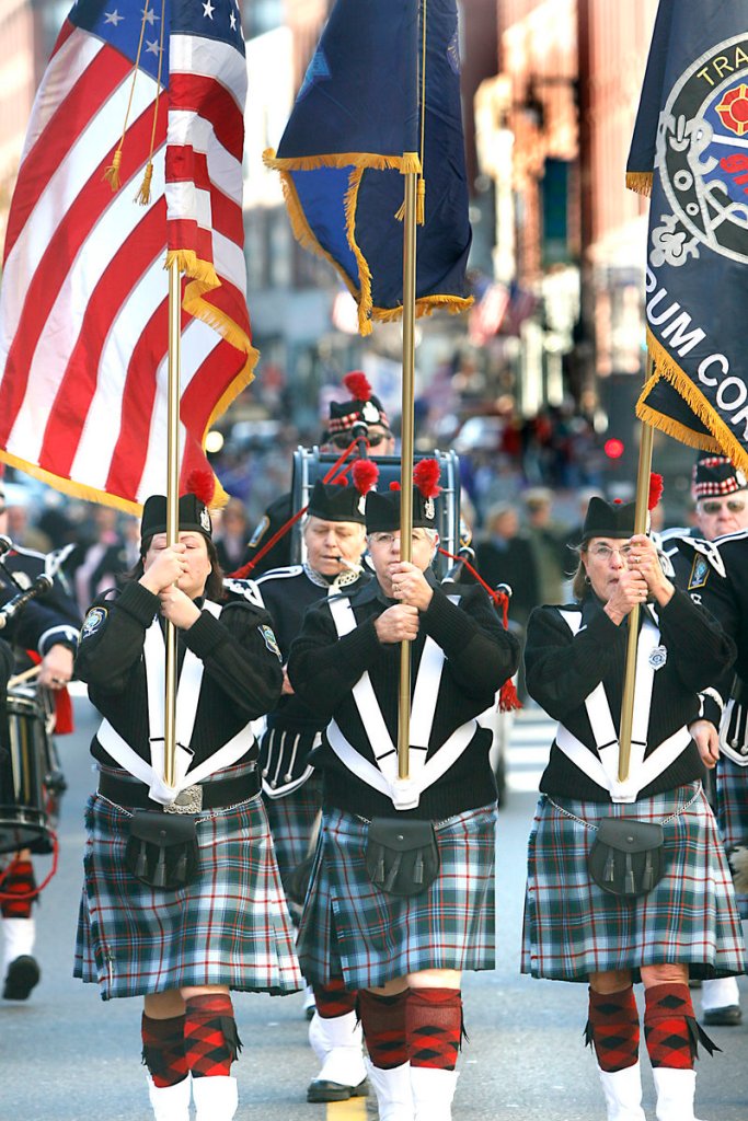 The Maine Public Safety Pipe and Drum Corps honors public safety workers at funerals and memorials by performing free of charge. The corps’ sound is emotional for those who can appreciate it. “Some writer once said, ‘I feel sorry for anyone who can hear the pipes and not be moved,’ ” says drummer Hap Arnold.