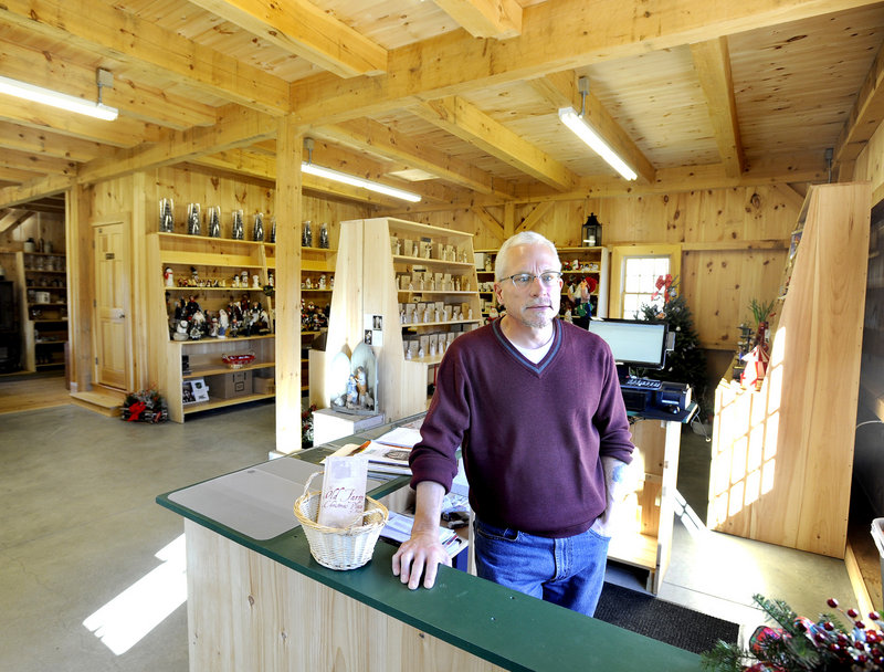 Jay Cox has added a store to the Old Farm Christmas Place of Maine in Cape Elizabeth.