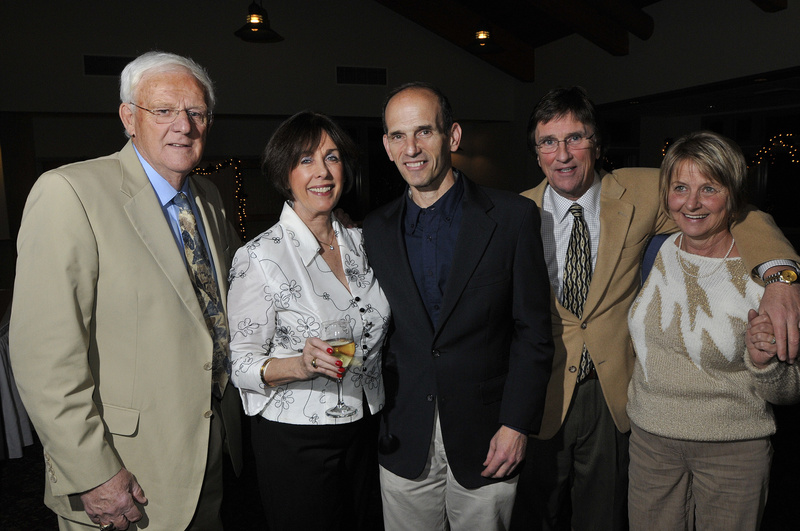 Skip and Carolyn Chappelli, Gov. Baldacci, and Jack and Betty Cashman.