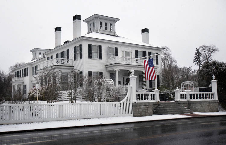 Gov.-elect Paul LePage, who will be sworn into office on Jan. 5, has started to move his personal items into the Blaine House.