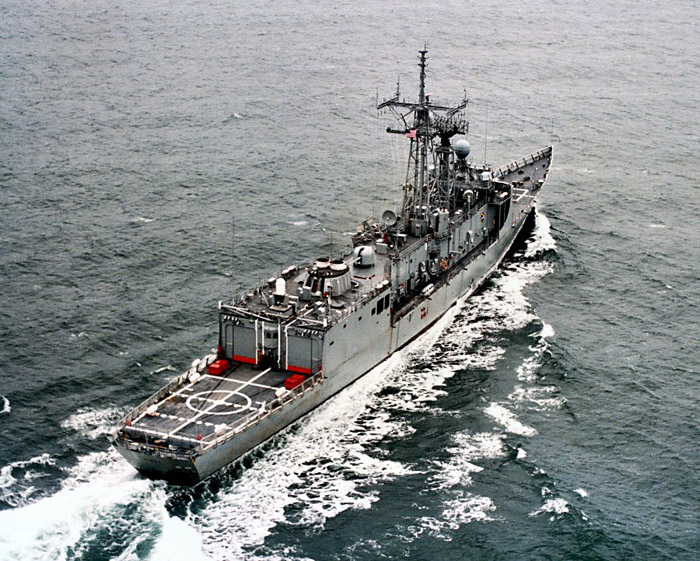 Hawes' missions have included escorting convoys, coastal operations and air and surface warfare.