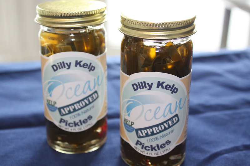 Dilly Kelp Pickles are sold at Harbor Fish Market and Browne Trading Company in Portland, and soon will be at Hannaford.