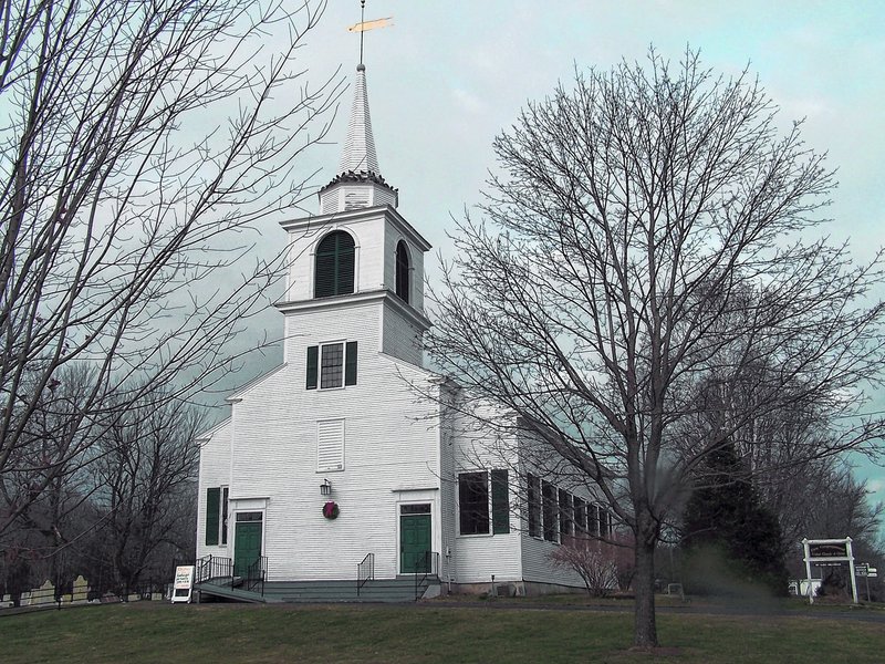 The First Congregational Church of Buxton, located near the intersection of routes 112 and 202, has been independent since 1995.