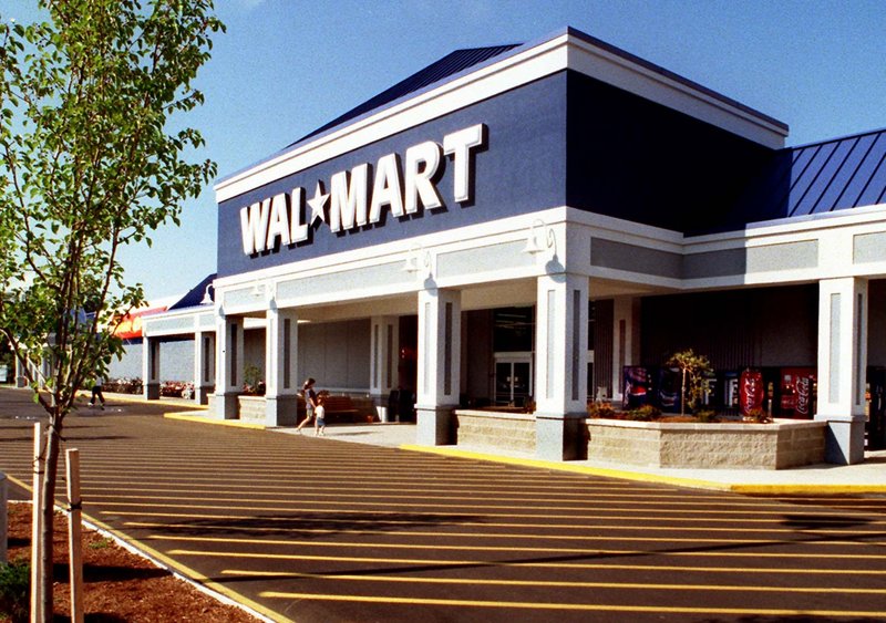 Walmart would like to enlarge its Route 1 store in Falmouth, seen here. However, a plan to expand the store into adjacent space occupied by Regal Entertainment Group’s cinemas could be derailed by a proposed zoning change that would limit retail stores in Falmouth to 75,000 square feet.