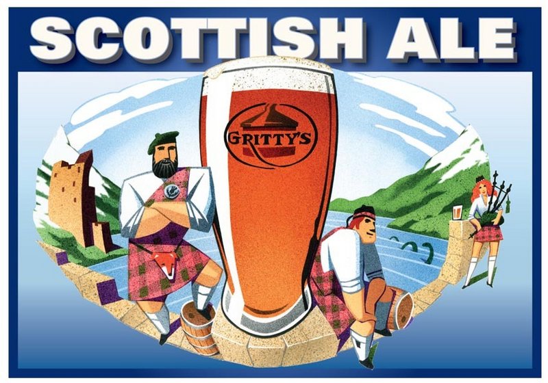 Gritty's Scottish Ale is the first brew to undergo repackaging. Gritty McDuff's project begins this month with a redesign of all bottles, labels, cartons and boxes and is expected to last a year.