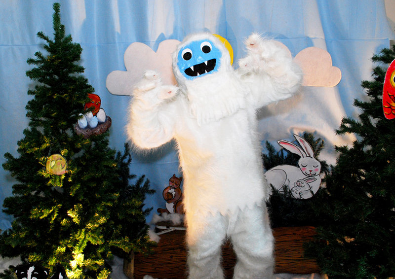 Don't miss the chance to get your photo taken with the PICNIC Yeti.
