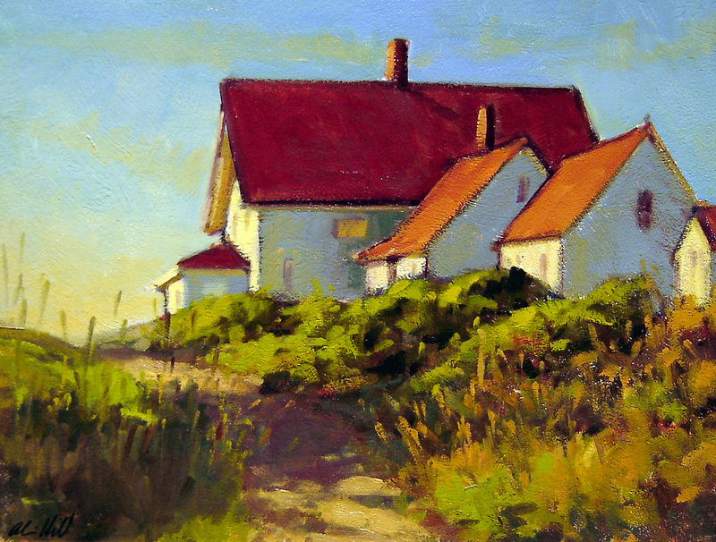 “Path to the Lighthouse" by Alison Hill