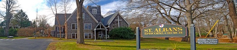 St. Alban's Episcopal Church began life as a mission church and moved to its current location in 1956.