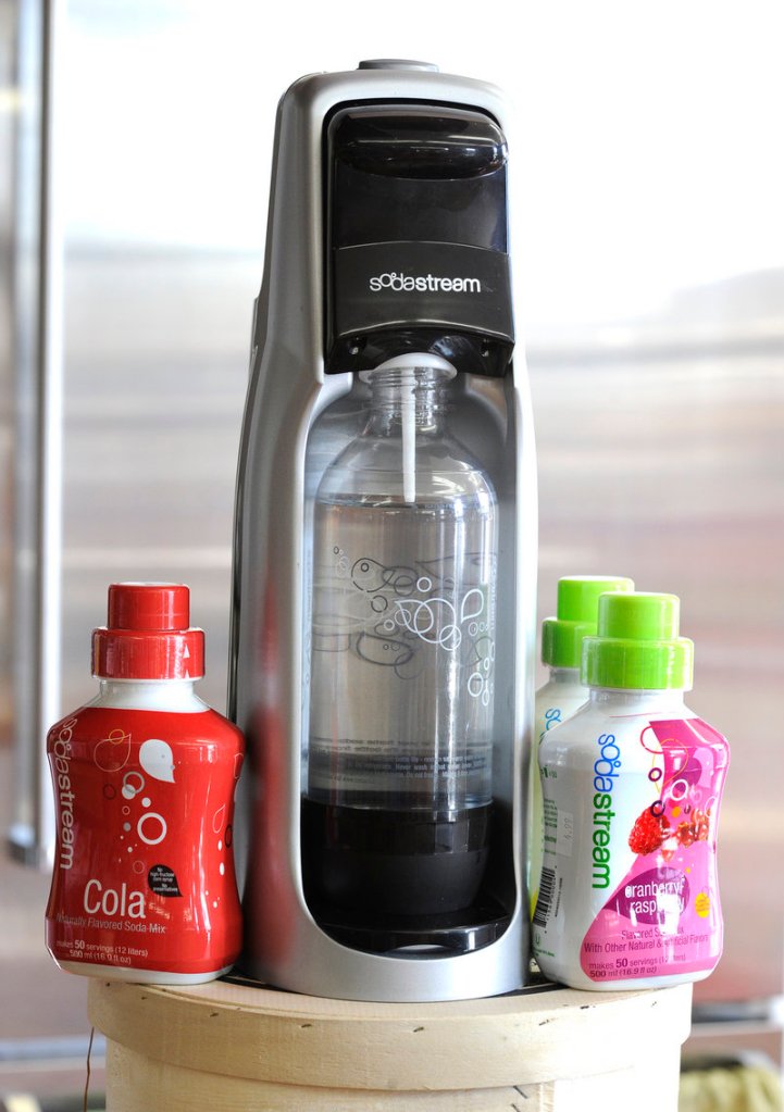 Soda Stream devices to make soda at home are popular with shoppers.