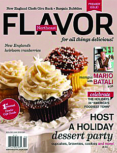 New since November is Northeast Flavor magazine, published four times a year out of Kittery Point.