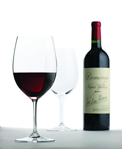 A good wine glass, such as the Riedel Vinum Bordeaux glass, does make a difference.