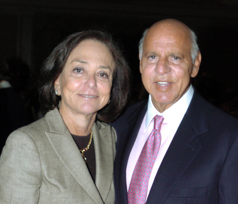 Barbara Picower, shown in 2005 with her husband, Jeffry, will return $7.2 billion that he made through his association with disgraced financier Bernard Madoff.