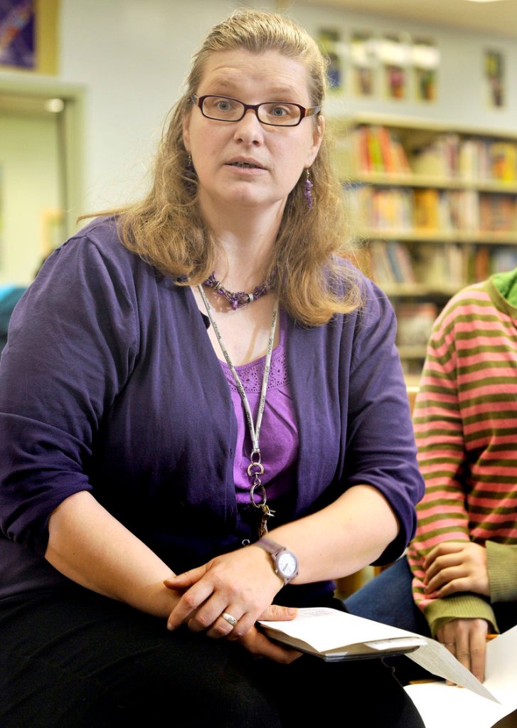 Kelley McDaniel, librarian, King Middle School: “There are thousands of librarians across the nation that are like flowers trying to grow in concrete.”