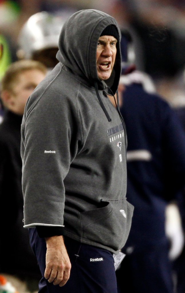 Patriots Coach Bill Belichick didn’t like what he saw during New England’s 31-27 win Sunday night over the Packers, and he shared his concerns with the team on Monday.