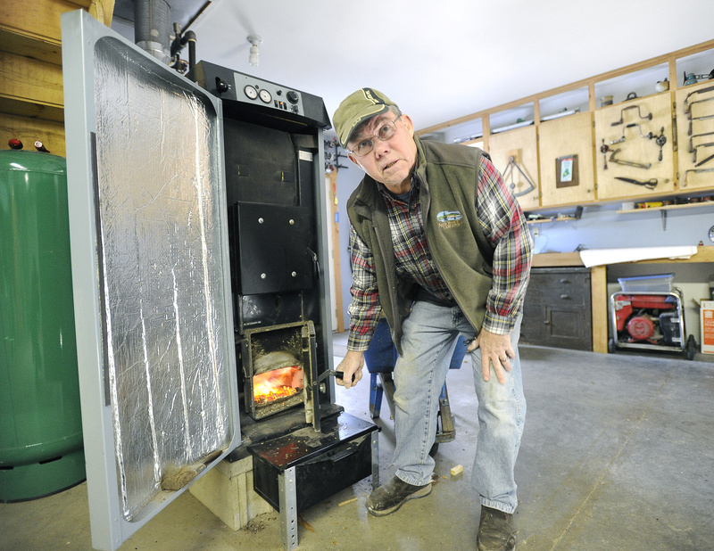 Like many of residents of the area, third assessor Jay Staton heats with wood. " It would be crazy for me to do anything else," he says.